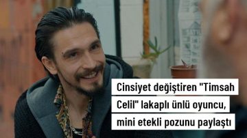 Timsah Celil” lakaplı ünlü oyuncu Meli Bendeli, mini etekli pozunu paylaştı