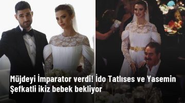 İdo Tatlıses ve Yasemin Şefkatli ikiz bebek bekliyor