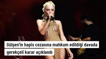 Gülşen’in hapis cezasına mahkum olduğu davanın gerekçeli kararı açıklandı