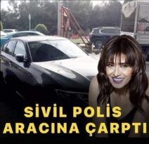 ŞARKICI Yıldız Tilbe, Pendik’te Sabiha Gökçen TEM bağlantı yolunda sivil polis aracına çarptı.