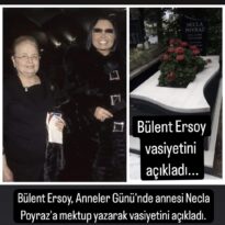 Bülent Ersoy vasiyetini açıkladı.