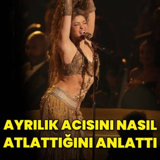 Shakira, ayrılık acısını atlamanın yolunu keşfetti